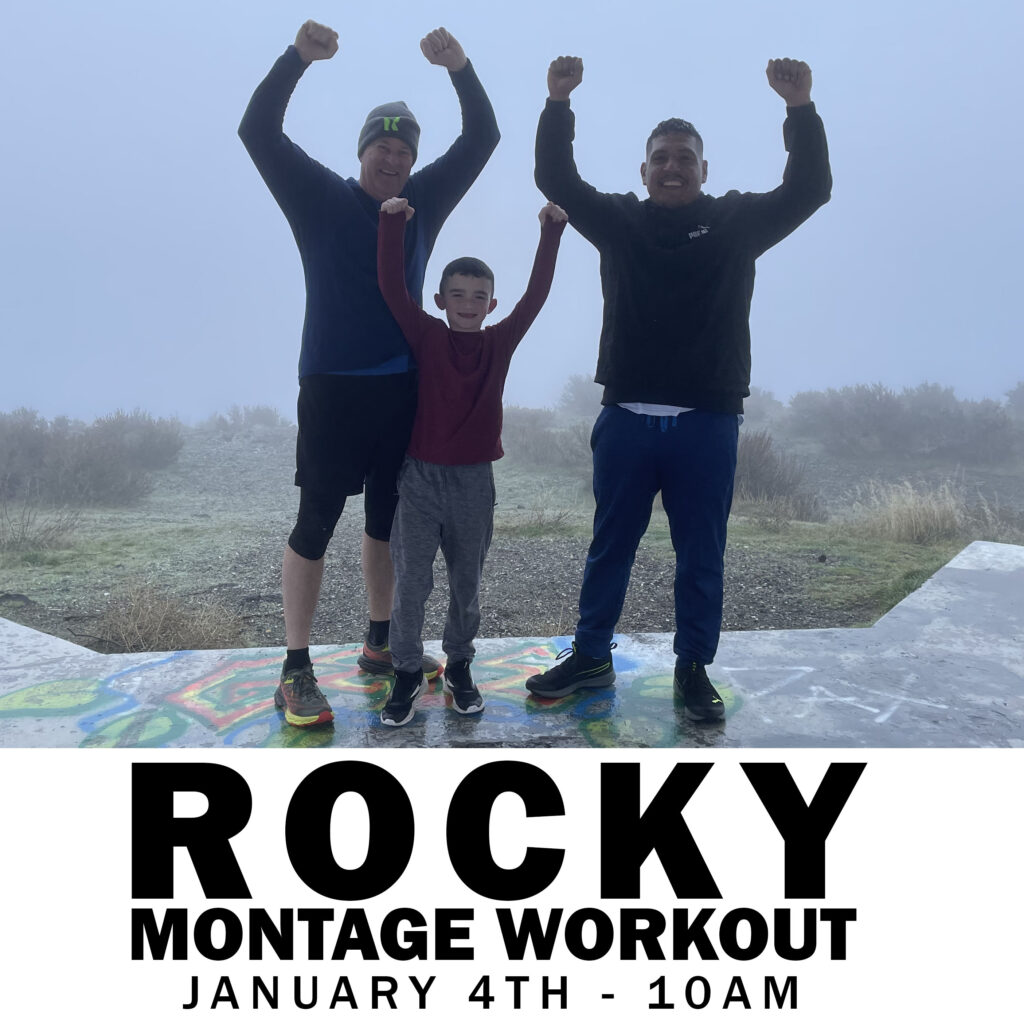 Rocky Montage Workout January 4th - 10AM